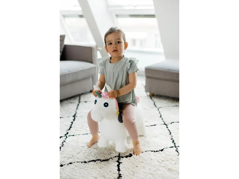 Kindsgut Baby Hüpftier Einhorn 50 x 60 cm