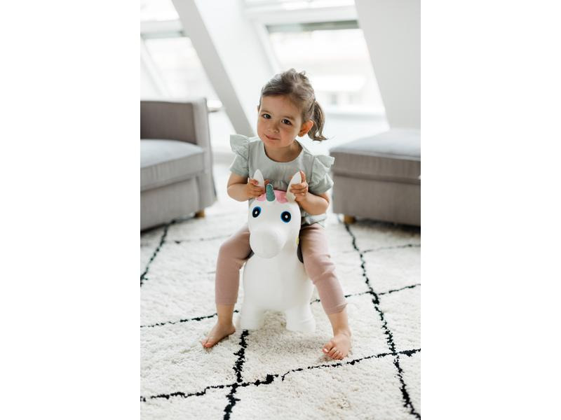 Kindsgut Baby Hüpftier Einhorn 50 x 60 cm