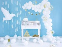Partydeco Folienballon Taube Weiss