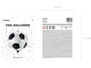 Partydeco Folienballon Fussball Schwarz/Weiss