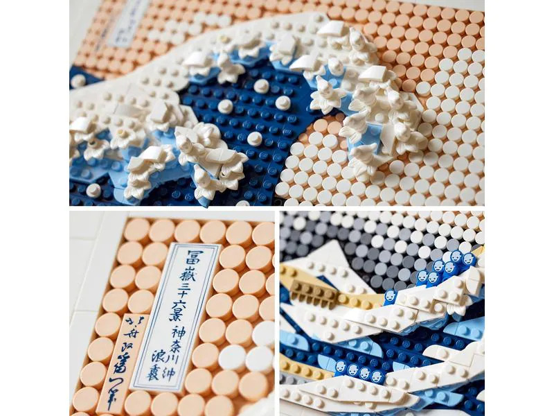 LEGO® Art Hokusai – Die grosse Welle 31208