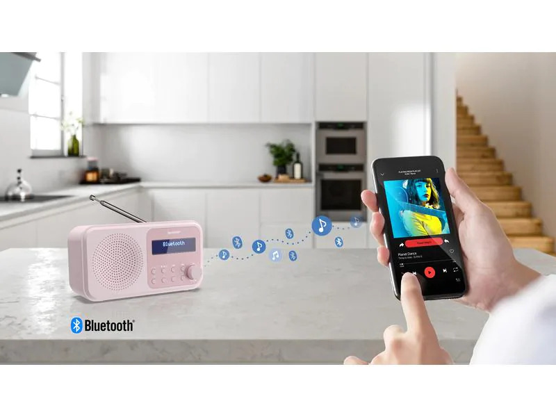 Sharp DAB+ Radio DR-P420 – Pink