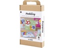 Creativ Company Bastelset Modellieren Foam/Silk Clay, Dekoplatte