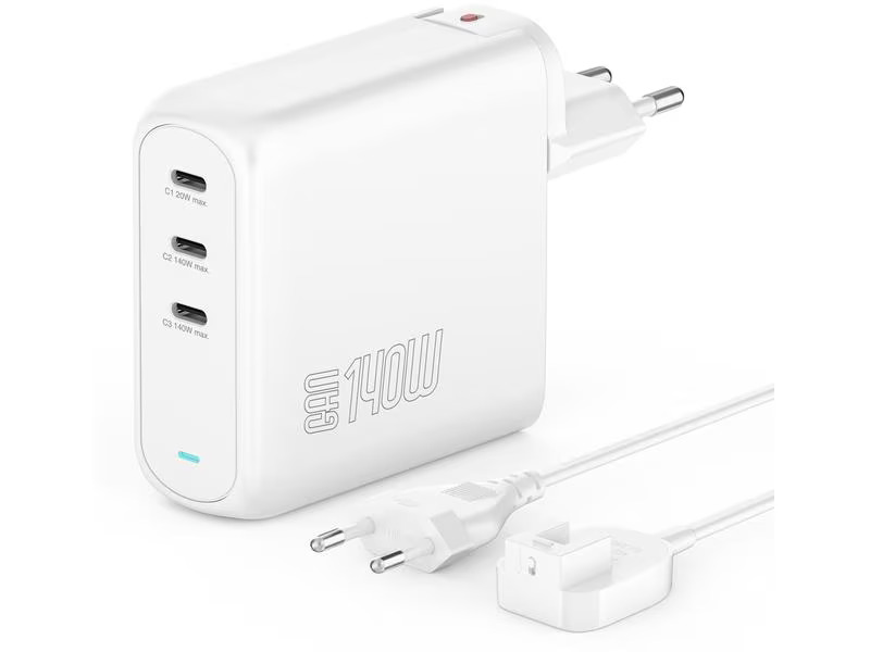 4smarts USB-Wandladegerät Flex Pro 140 W