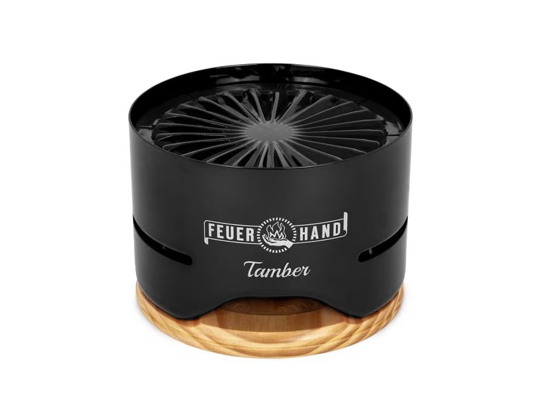 Feuerhand Tischgrill Tamber, Tiefschwarz