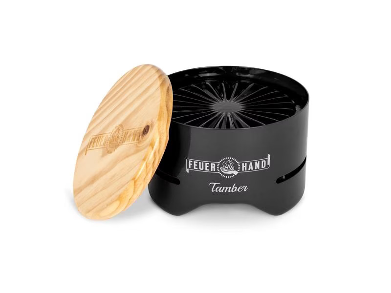 Feuerhand Tischgrill Tamber, Tiefschwarz
