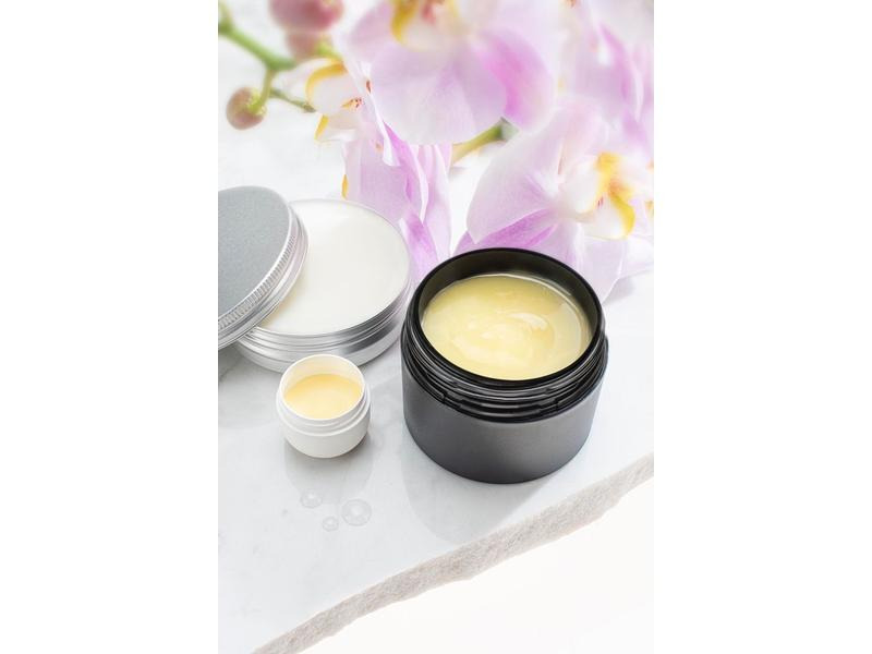 Glorex Kosmetik Dose einwandig 10 ml, 2 Stück, Weiss