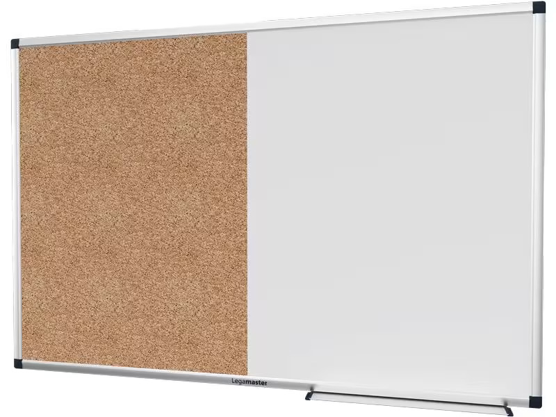 Legamaster Comboboard Unite 60 cm x 90 cm, Braun/Weiss