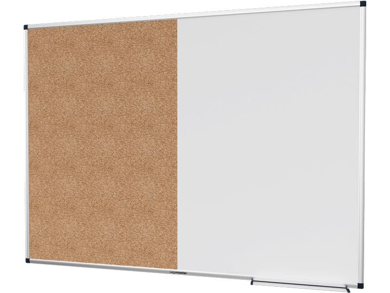 Legamaster Comboboard Unite 90 cm x 120 cm, Braun/Weiss