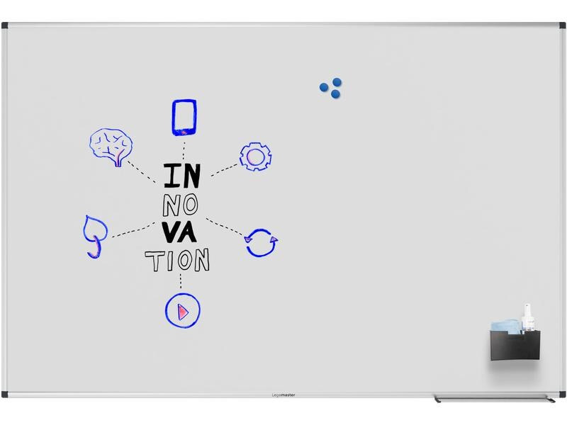 Legamaster Magnethaftendes Whiteboard Unite 100 cm x 150 cm, Weiss