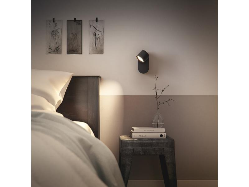 Philips Aufbauspot Star, 4.5W, 2700K, Schwarz