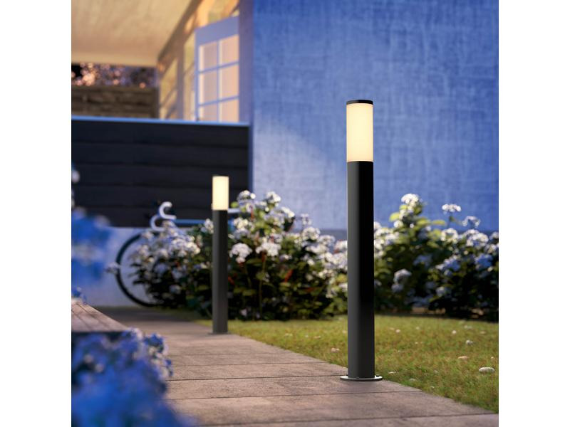 Philips Sockelleuchte Utrecht, 80 cm, 20W, E27, Anthrazit