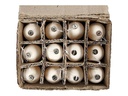 Creativ Company Eier aus Terracotta, Weiss