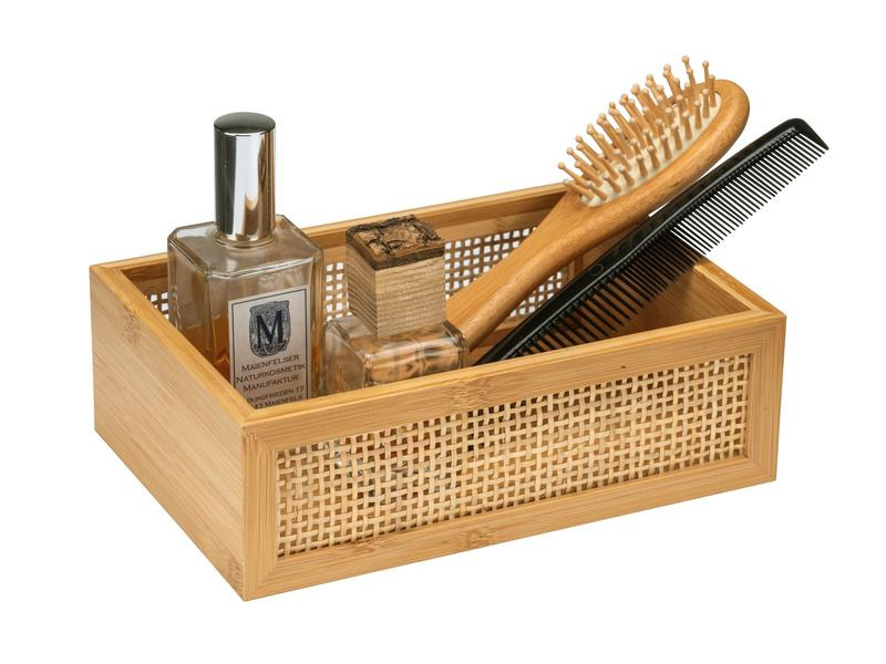 Wenko Aufbewahrungsbox Allegre L, Hellbraun