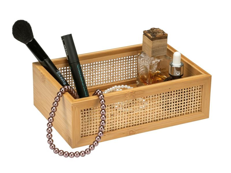 Wenko Aufbewahrungsbox Allegre L, Hellbraun