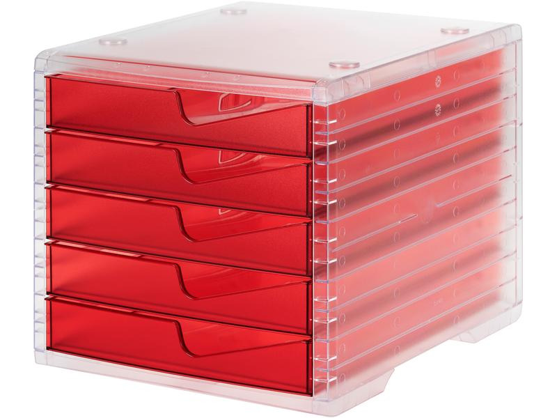Styro Schubladenbox Styroswingbox light Cranberry
