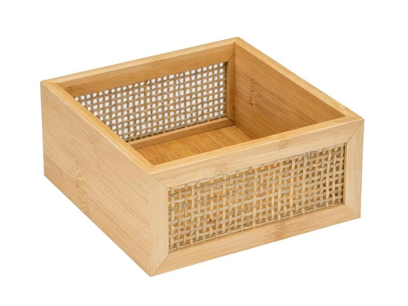 Wenko Aufbewahrungsbox Allegre M, Hellbraun