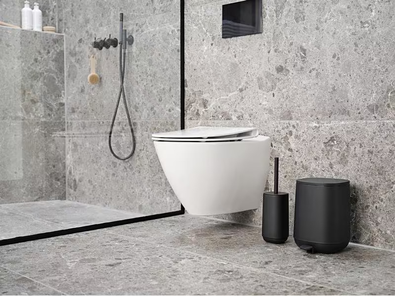 Zone Denmark Treteimer Time 3 l, Schwarz