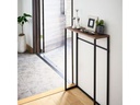 Yamazaki Beistelltisch Tower 80.5 x 60 cm, Braun/Schwarz