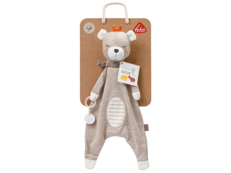 fehn Schmusetuch Natur Teddy