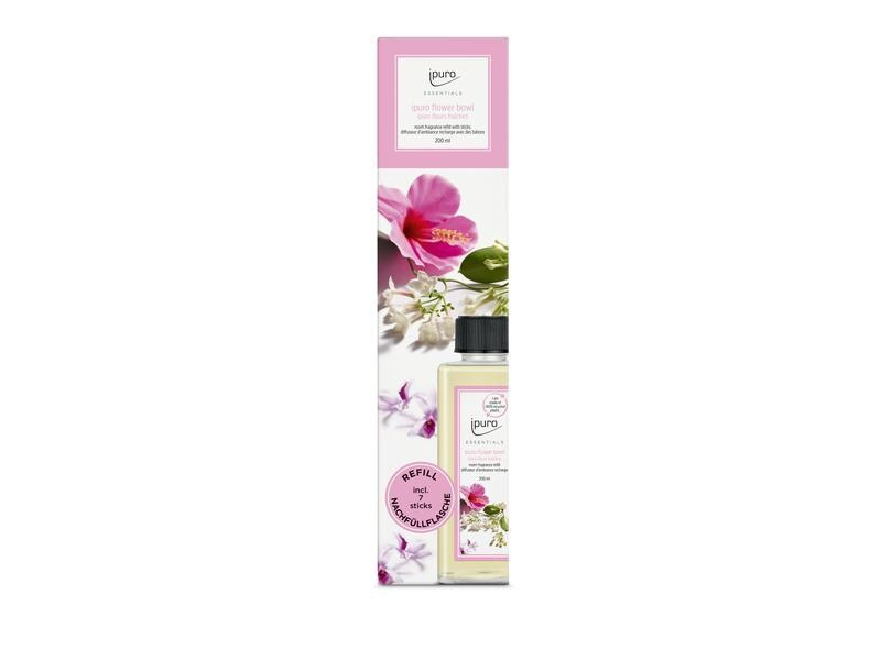 ipuro Duftstäbchen Refill Flower Bowl mit Stäbchen 200 ml