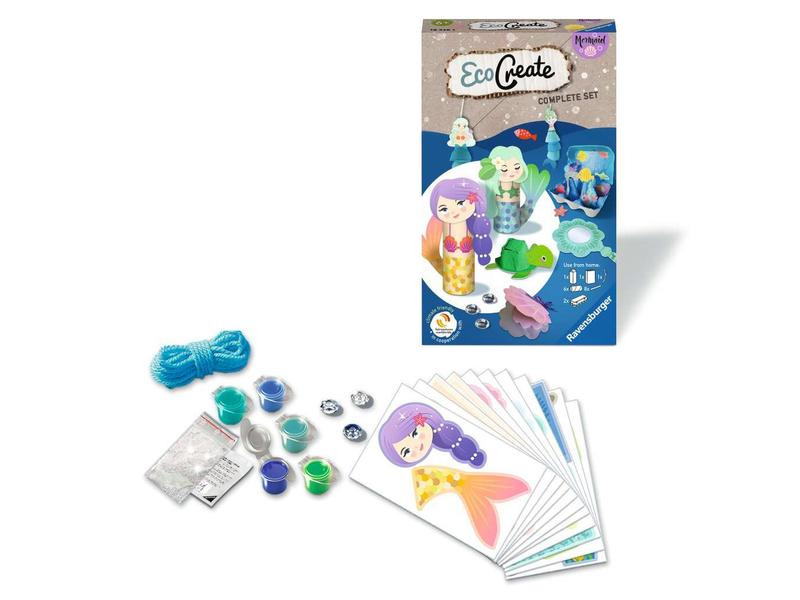 Ravensburger Bastelset EcoCreate «Sparkle with The Mermaid»