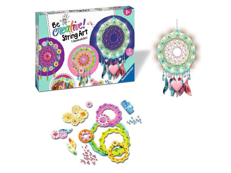 Ravensburger Bastelset Be Creative String Art Dreamcatcher