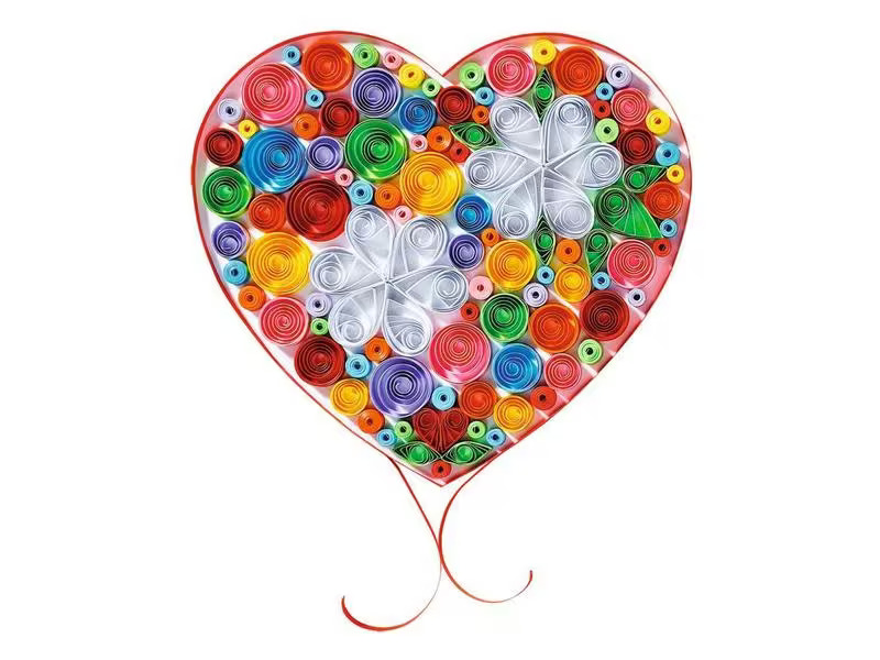 Ravensburger Bastelset Be Creative Paper Art Flowers &amp; Unicorn