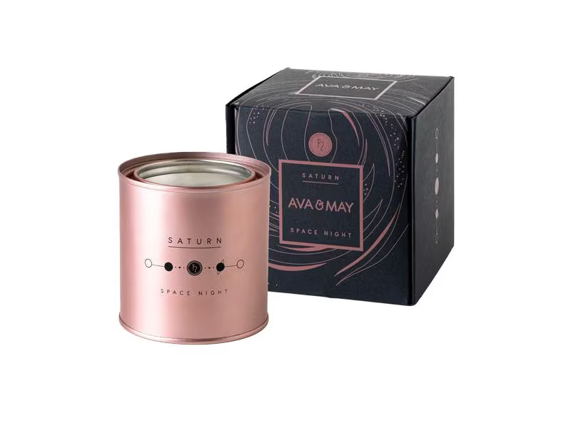 AVA &amp; MAY Duftkerze Saturn 250 g