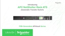 APC Automatic Transfer-Switch AP4424A IN: 32A 2xIEC309, 16xC13