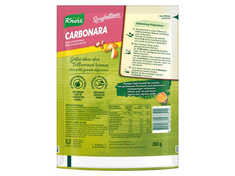 Knorr Spaghetteria Carbonara 2 Portionen