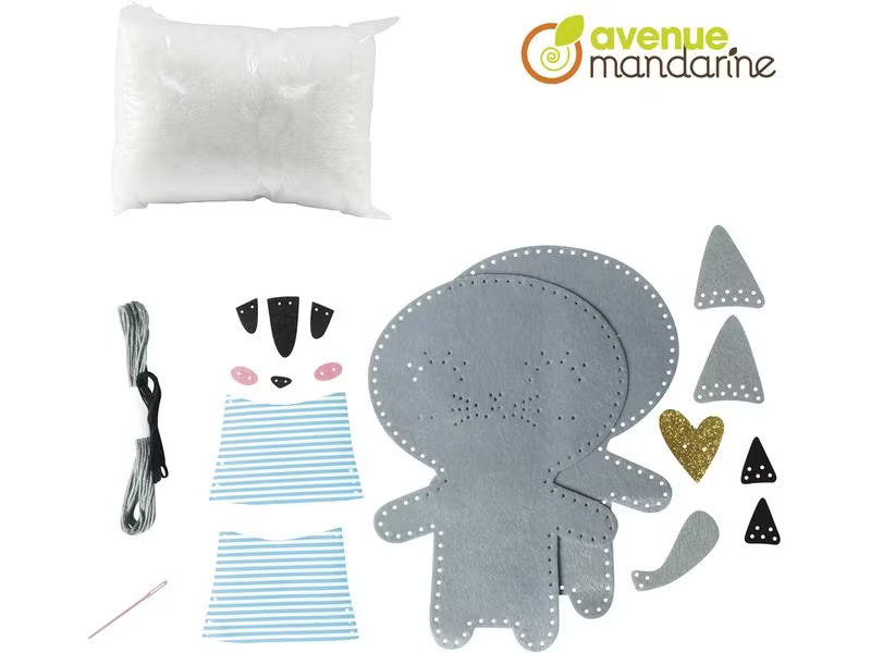 Avenue Mandarine Bastelset Mini Couz'In Tina die Katze