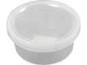 Creativ Company Kunststoffform Dose mit Deckel 125 ml, 20 Stück