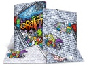 HERMA Gummibandmappe A4 Graffiti, Polypropylen, mit Innendruck