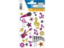 Herma Stickers Motivsticker Musik, 1 Blatt