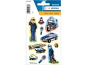 Herma Stickers Motivsticker Polizei, 3 Blatt