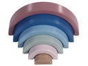 Kindsgut Stapelspielzeug Holz-Regenbogen