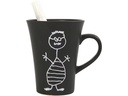Creativ Company Tasse Schwarz, 1 Stück