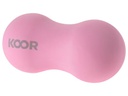 KOOR Faszientraining Doppelball Rosa