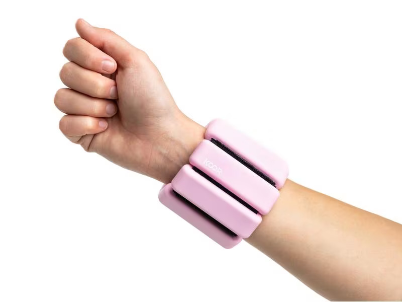 KOOR Gewichtsmanschetten 0.5 kg, Rosa