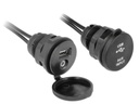 Delock USB 2.0-Einbaukabel USB2.0 &amp; 3.5mm Klinike 2m, mit Deckel