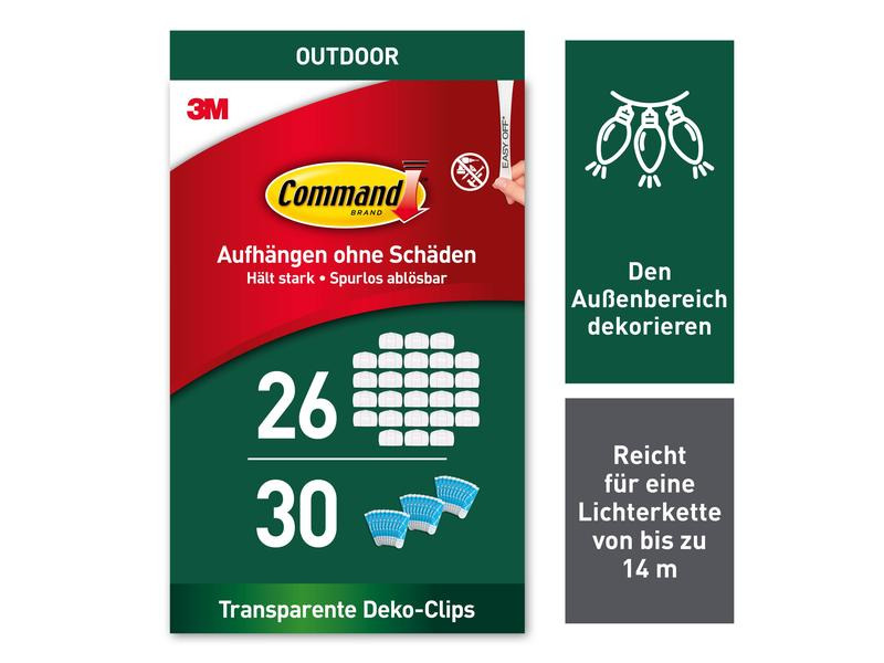Command Klebestrip 0.225 kg, Transparent