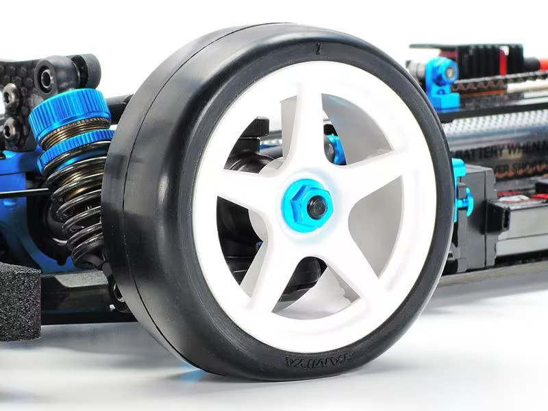 Tamiya Reifen Slick, Hart, 24 mm, 2 Stück