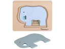 Kindsgut Holzpuzzle Elefant