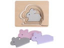 Kindsgut Holzpuzzle Hase