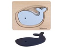 Kindsgut Holzpuzzle Wal