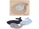 Kindsgut Holzpuzzle Wal