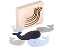 Kindsgut Holzpuzzle Wal