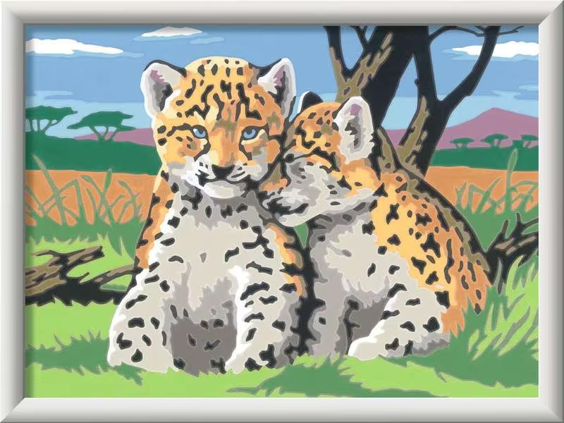 Ravensburger Malen nach Zahlen CreArt: Safari Friends