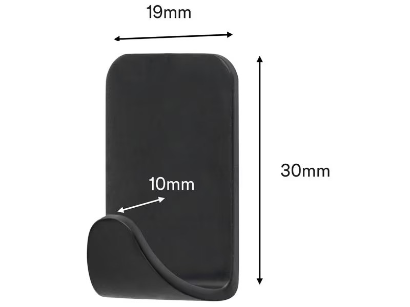 Command Klebehaken 0.225 kg, Schwarz